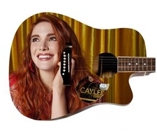 Caylee Hammack Signed Autographed Custom Graphics Photo Guitar ACOA
