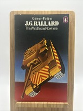 J.G. BALLARD The Wind from Nowhere - 1974 Penguin Books, David Pelham cover, SF