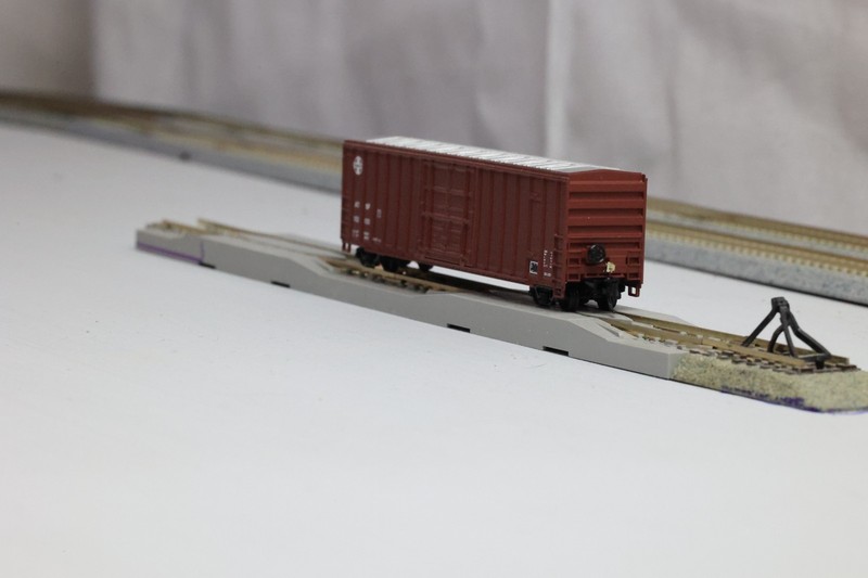 MDC 50' boxcar Santa Fe w GATR Works nf-G3-1rs EOT latching reed switch