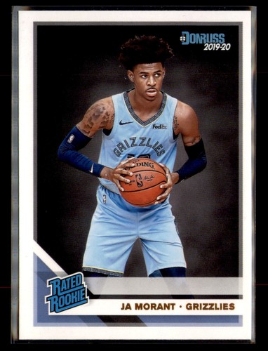 2019-20 Panini Donruss Ja Morant #202 Rated Rookie RC Card