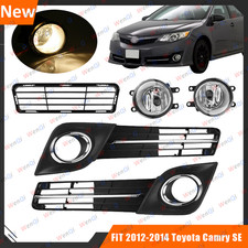 For Toyota Camry Se 2012 2013 2014 Front Bumper Lower Grille Fog Lights Set 5pcs For Toyota Camry Se 2012 2013 2014 Front Bumper Lower Grille Fog Lights Set 5pcs