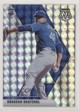 2020 Panini Chronicles Mosaic Mosaic Prizm Brusdar Graterol #56 Rookie RC or7