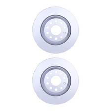 2 Bremsscheiben außenbelüftet Ø 65 mm 22 mm HELLA passend für u.a. AUDI A3