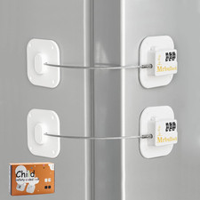 Refrigerator Lock Fridge Locks for Kids Keyless Child Safety Cabinet Locks for C