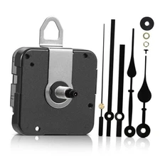 Long Shaft Clock Movement for Wall Quartz Clock Mechanism Replacement Kit with 