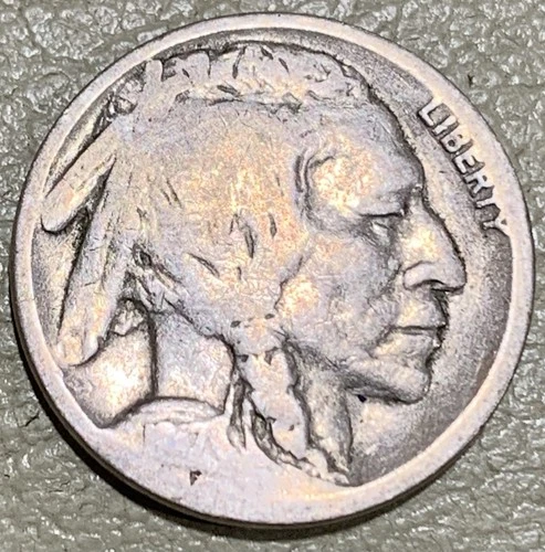 1917s Buffalo nickel, nice original GOOD condition coin