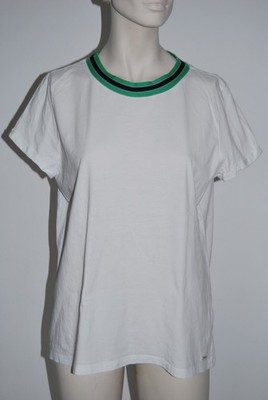 Tom Tailor T-Shirt rundhals kurzarmm schlicht weiß Gr.L (U10)