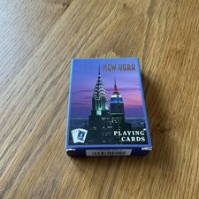 Pack of NEW YORK souvenir Playing Cards featuring 4 different photos by J Ortner