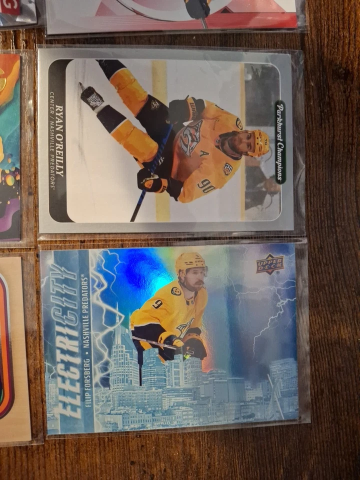 Nashville Predators Lot Of 8 Cards As Pictured **Combine Ship ** - Image 3 of 4