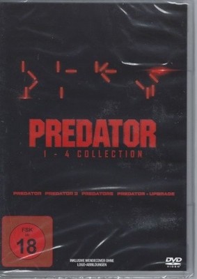 Predator 1-4 - (4 DVD) - Neu / OVP