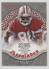 2017 Panini Accolades Jerry Rice #AC-JR HOF 4ns