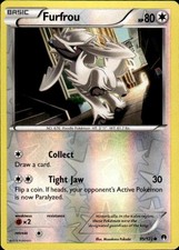 furfrou pokemon card value - (87) Weakness Fighting 2 Retreat Cost Furfrou [Reverse Holo] #95 Prices