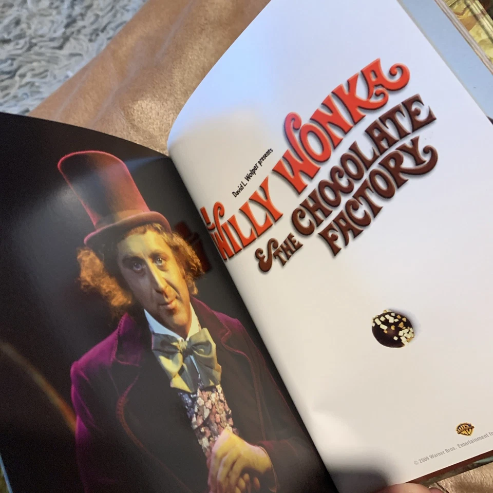 Willy Wonka & the Chocolate Factory (1971) Bluray Digibook NEW / UNSEALED. Rare - Image 4 of 4