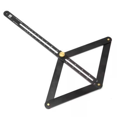 WEN ME360P Aluminum Miter Saw Bevel Gauge & Corner Angle Finder for Woodworking