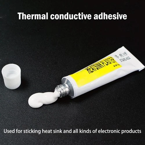 Heatsink Thermal Grease Paste Compound CPU Cooler Adhesive Glue Silicone ^uk|