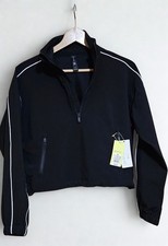All In Motion Wms XS Black Anorak Jacket 1/2 Zip NWT Retail 35.00