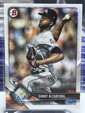 2018 Bowman Sandy Alcantara #37 (RC)