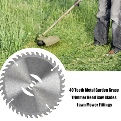 Gras Trimmer Kopf Metall Sägeblatt Rasenmäher Ersatz Klinge robust