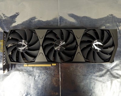ZOTAC GAMING GeForce RTX 3080 10gb Trinity OC LHR GDDR6X GPU Video Card READ!