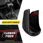 Carbon Fiber Gear Knob Trim Shift Lever For Honda Accord 2018 2019 2020-2022 EOU