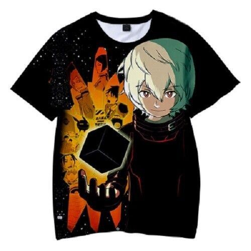 Anime World Trigger 3D T-shirts Cosplay Kei Souya Shuji Jun Short Sleeve Top Tee - Picture 24 of 31
