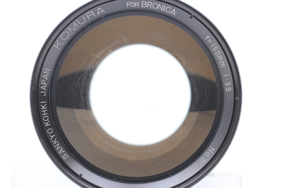 [Exc] Lente Komura 150 mm F/3,5 para Zenza Bronica S S2 S2A EC TL de JAPÓN Foto 3 de 4
