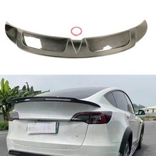 Für Tesla Model Y 2020-2023 2021 Kofferraum Dachspoiler Flügel Lippe Kohlefaser
