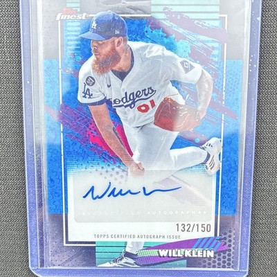 Topps 2026 Finest Baseball Will Klein Finest Autograph FMA-WK 132/150 Dodgers