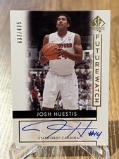 2014-15 SP Authentic - Future Watch Josh Huestis #87 /475 (AU, RC)