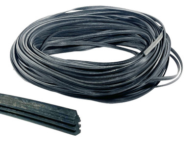 1 metre windscreen wiper rubber universal rubber profile for wiper blades