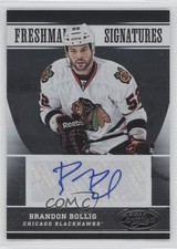 2012-13 Certified Freshman Signatures 662/999 Brandon Bollig #158 Auto 0a1