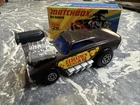 VINTAGE ORIGINAL MATCHBOX SUPERFAST BROWN SUGAR CAR 1970s MUSCLE TOY 1972 BOX