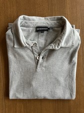 Emporio Armani Men s Gray Polo Size L