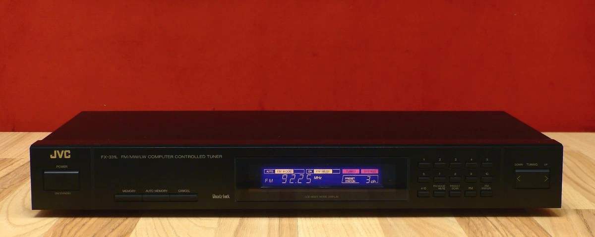 Tuner Radio FM JVC FX-382R RDS - Photo, audio & vidéo