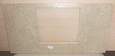 PIANO COTTURA  TOP per CUCINA in MARMO color BEIGE misureCM: 140X70X3 Foro:56X48