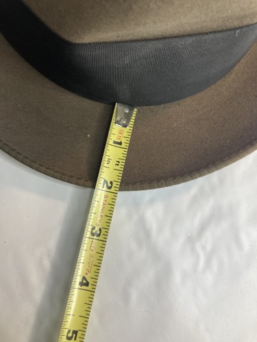 Mallory New York ariscrocat quality brown fedora hat - Picture 2 of 7