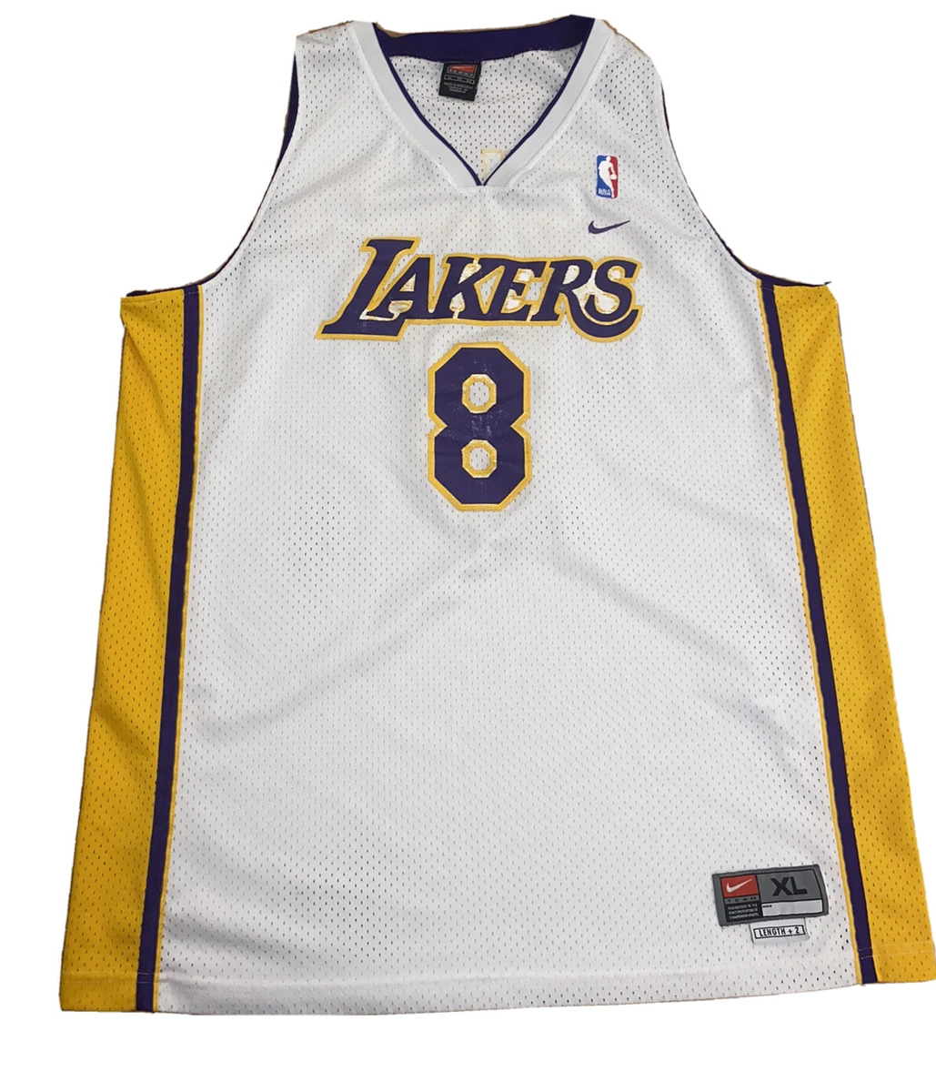 Vintage Nike NBA Los Angeles Lakers Kobe Bryant #8 Jersey Size