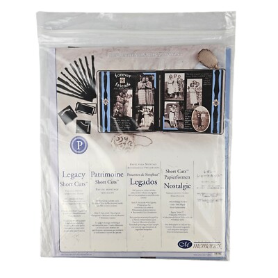 CREATIVE MEMORIES LEGACY  SHORT CUTS 100  GEOMETRIC SHAPES