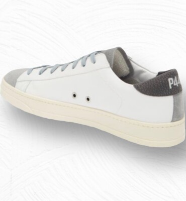 Sneakers P448 Designer Mens 44EU 11US Low Top White Grey  display picture 1