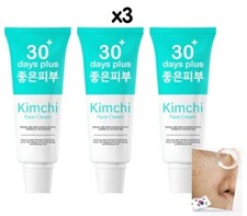 3x15ml Kimchi Face Facial Cream Whitening Removes Blemishes Freckles Dark Spots