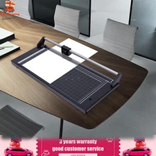 US - 24 Inch Manual Precision Rotary Paper Trimmer , Sharp Photo Paper Cutter