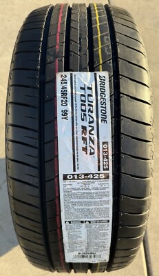 Set of TWO BRAND NEW 245/45R20 Bridgestone Turanza T005 RFT Run