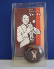 VTG NOS 1983 RARE WOOD YOYO World Championship Bunny Martin Yo-Yo w/ Instruction