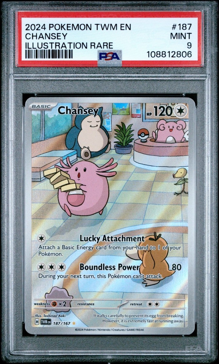 Chansey 187/167 Sv06: Twilight Masquerade Holo for sale