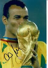 Cafu SIGNED 12X8 PHOTO BRAZIL WORLD CUP WINNER AFTAL COA (9161) Cafu SIGNED 12X8 PHOTO BRAZIL WORLD CUP WINNER AFTAL COA (9161)