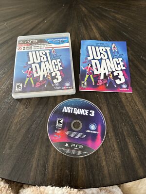 PlayStation 3 PS3 Game Just Dance 3 CIB Complete In Box 