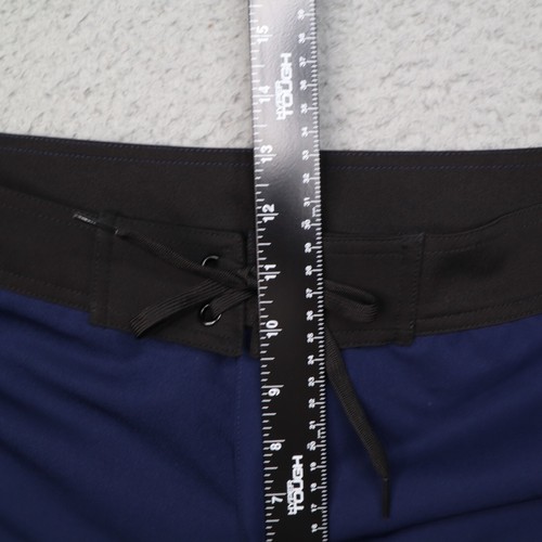 Tribe Kelley Board Shorts Swim Trunks Mens XL (34) Navy / Black Hybrid USA NEW - Picture 14 of 17