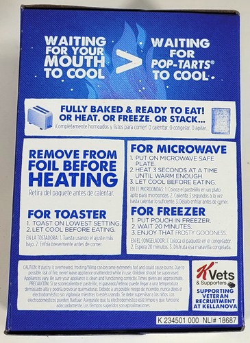 3 Boxes Of Kellogg’s Pop Tarts Frosted Brown Sugar Cinnamon Pastries 8 Ct Each - Picture 5 of 5