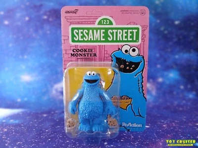 SUPER7® SESAME STREET® SESAMSTRASSE® ReAction Krümelmonster Cookie Monster
