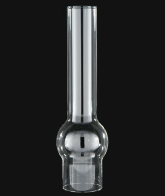 2 5/8'' X 12'' MATADOR CLEAR GLASS OIL LAMP CHIMNEY FITS RAYO & CD BURNERS 57952JB